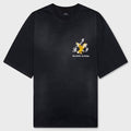 Amiri Eagle Oversized Tee - Black