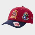 Rugby Home Team Dad Hat (Red/Navy)