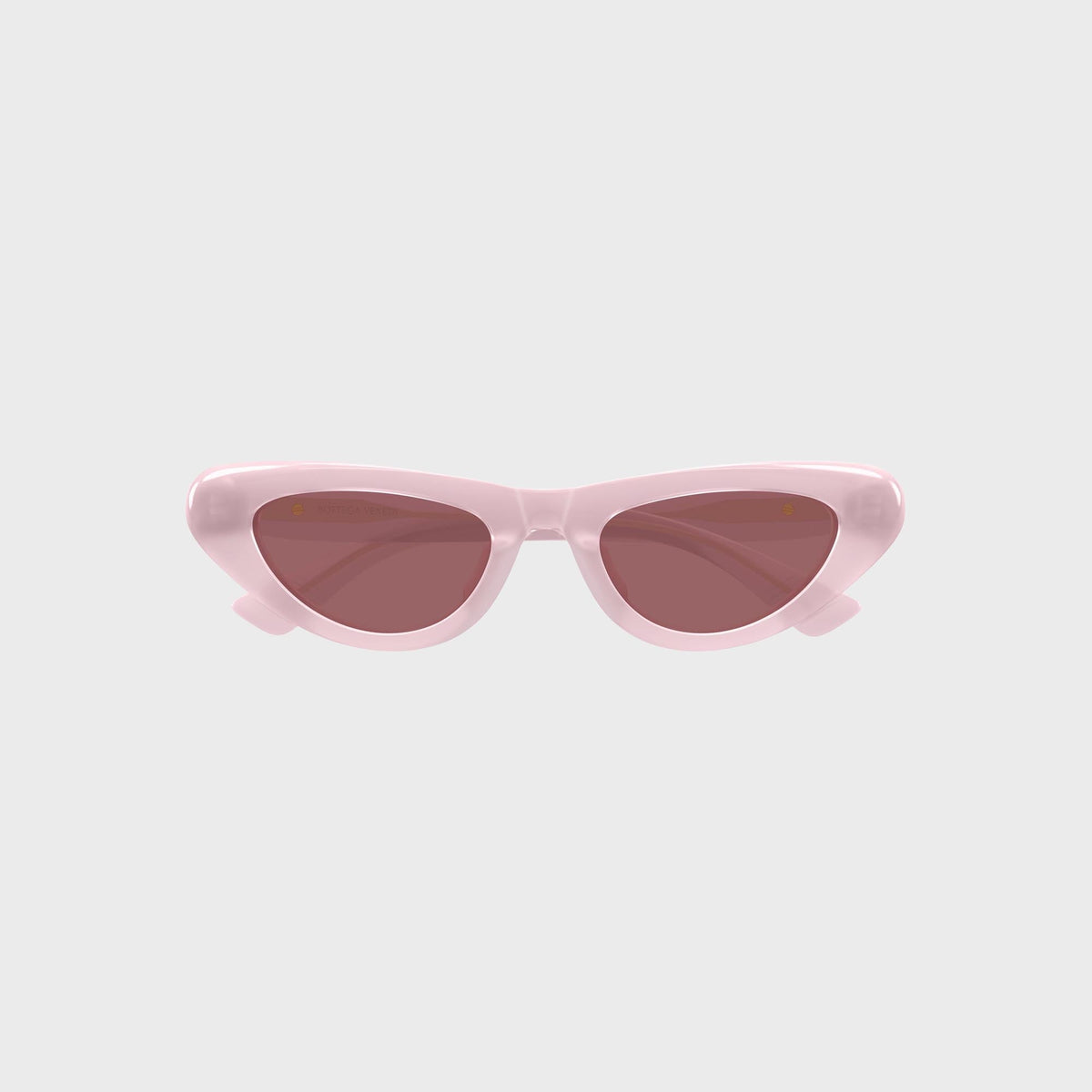 Bottega Veneta Bombe Cat-Eye Sunglasses - Pink / Red