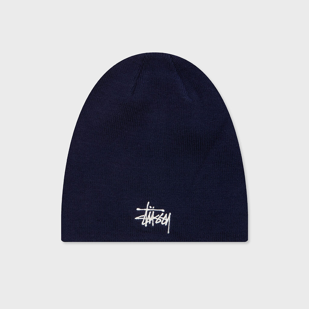 Basic Skullcap Beanie - Deep Blue