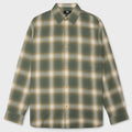 Beach Ombre Plaid Shirt - Green