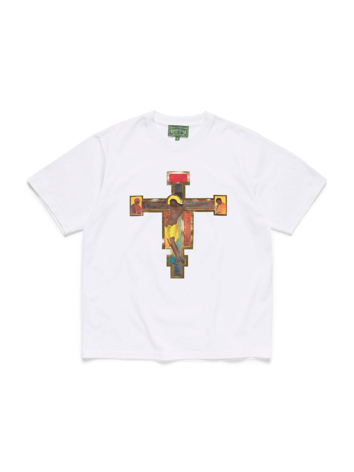 Crucifixion Tee White