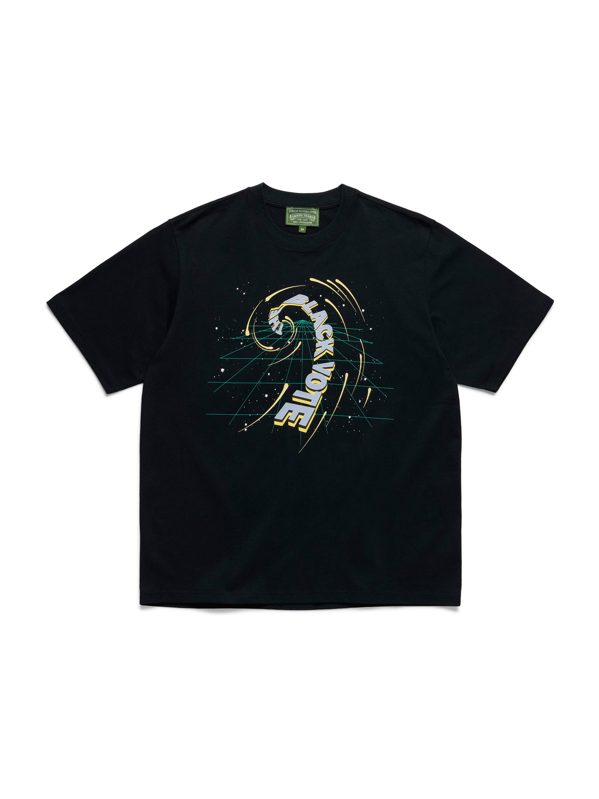Black Hole Vote Tee Black