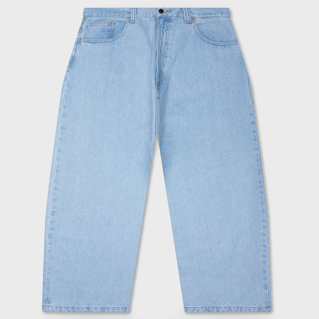 Brandon Pant - Blue Heavy Stone Bleached