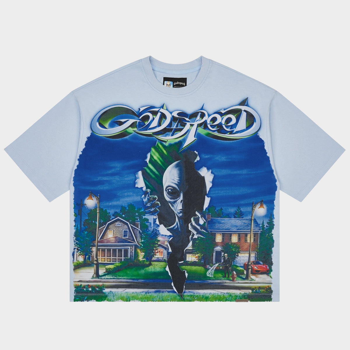 Neighborhood Watch Tshirt (Ice Blue)