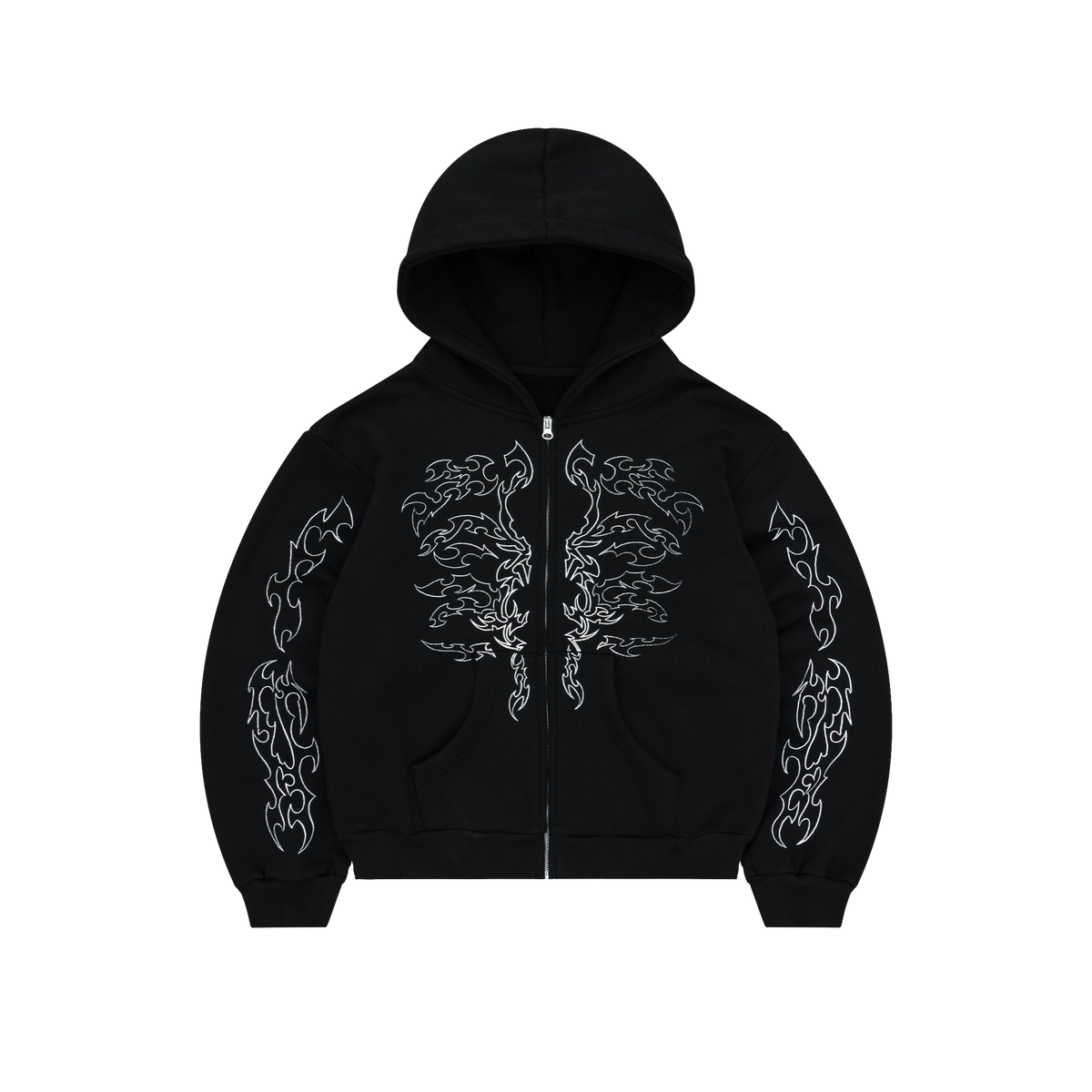 Cyber Zip Up Hoodie