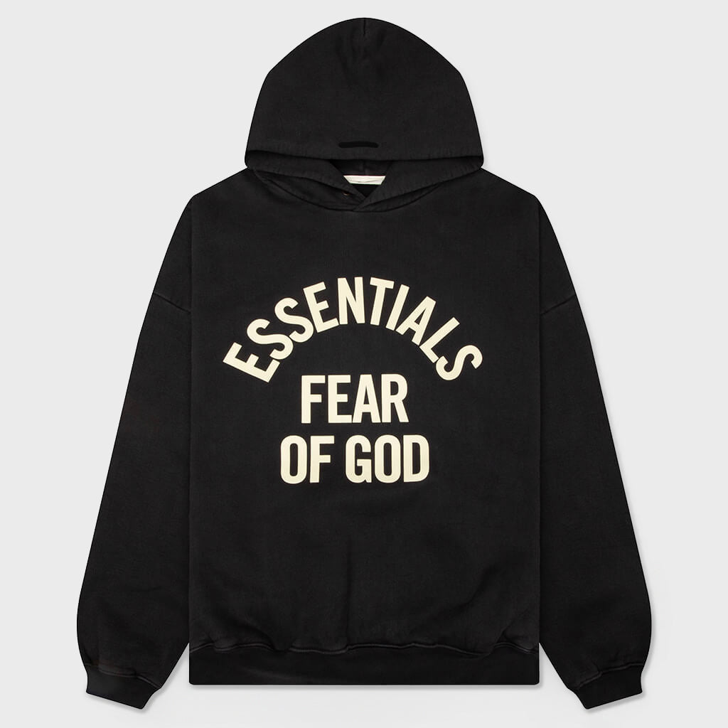 Campus 90s Hoodie - Faded Black