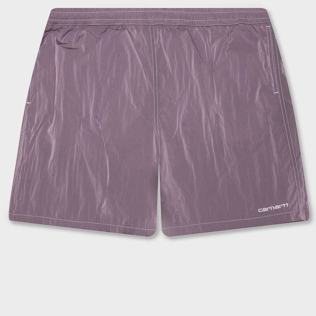 Canby Swim Trunks - Gentle Purple/White