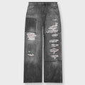 Carpenter Repaired Baggy Jean - Crafted Black