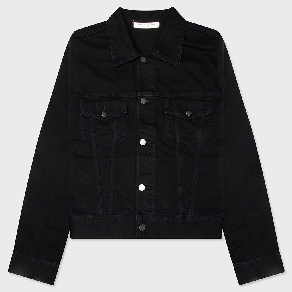 Classic Denim Jacket - Overdyed Black