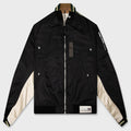 Front Back Combined Flight Jacket - Black