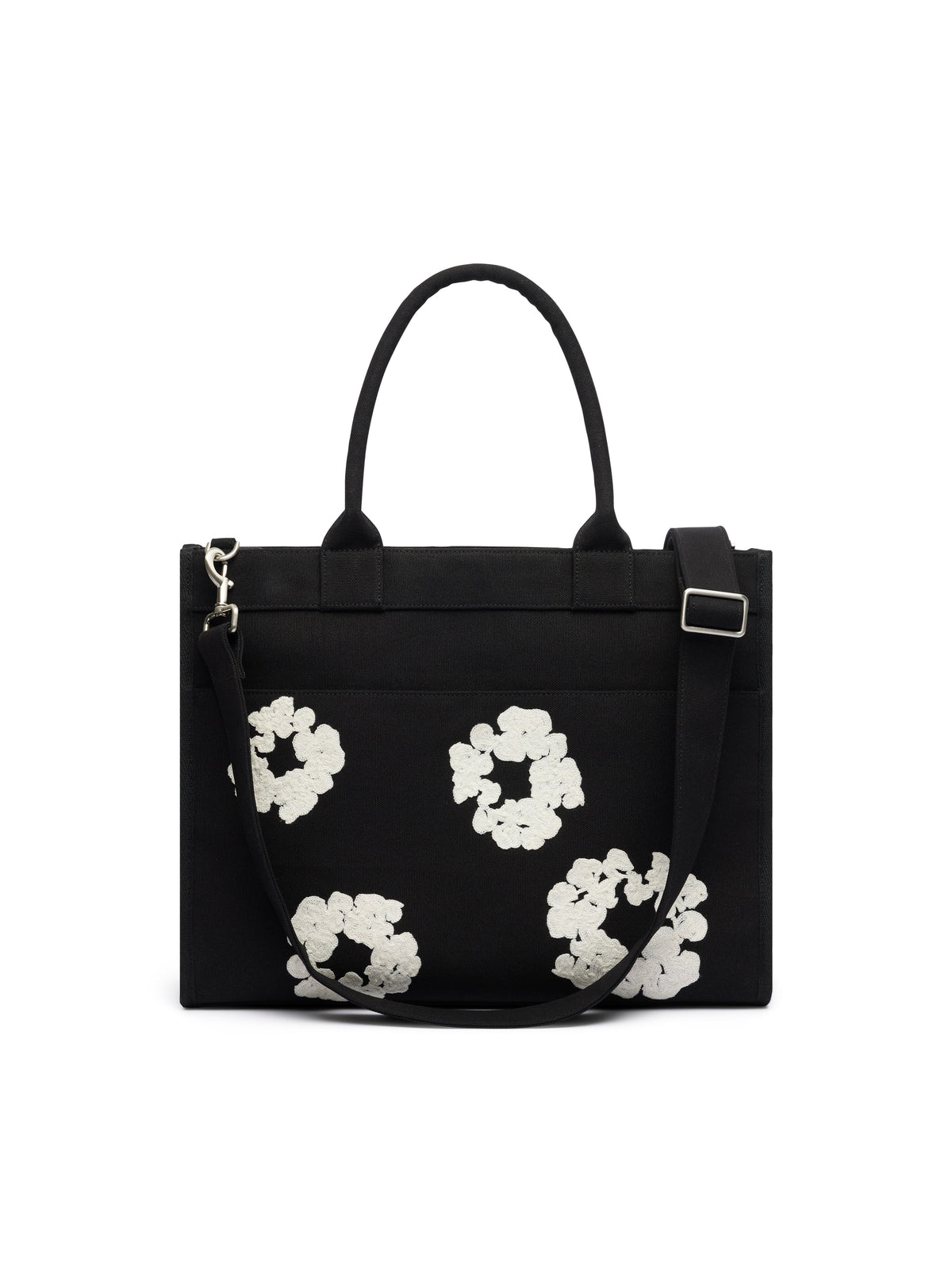 Cotton Wreath Canvas Bag Large