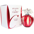 DELICES DE CARTIER for Women 3.3 oz / 3.4 oz Perfume New in Box