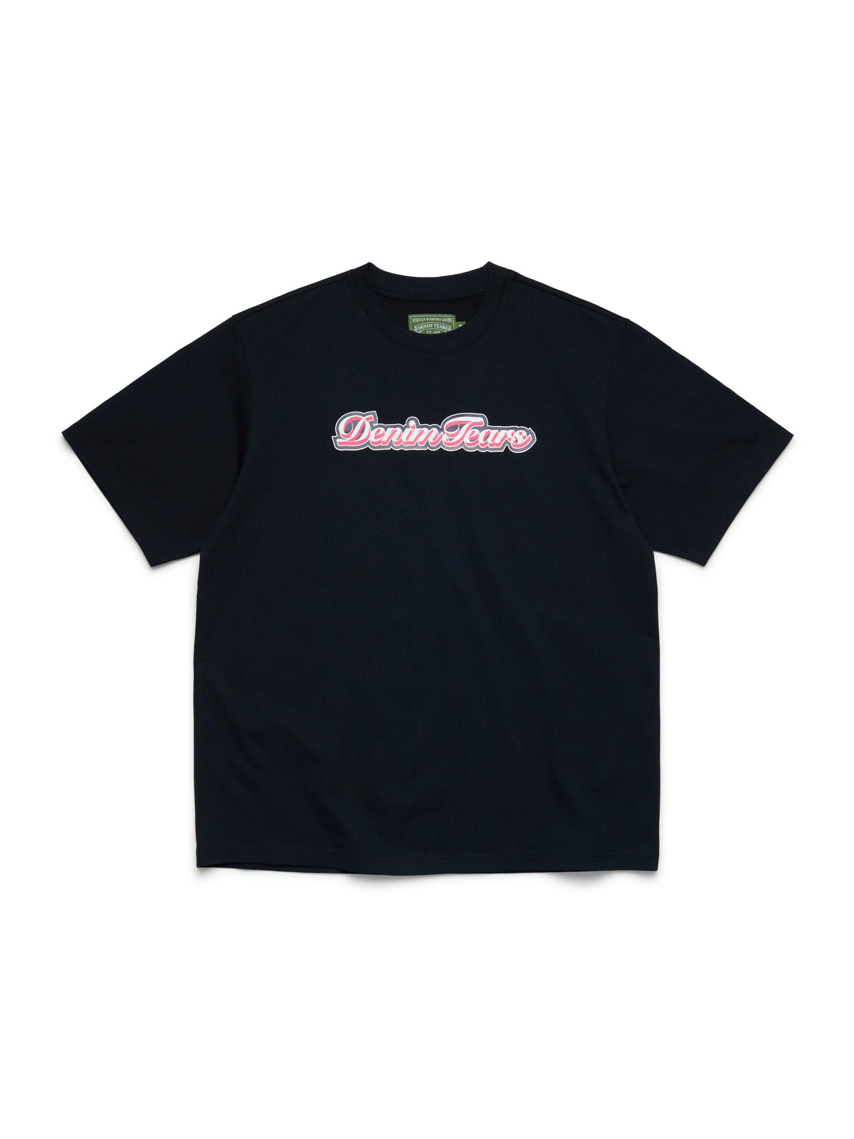 Hollis Font Tee Black