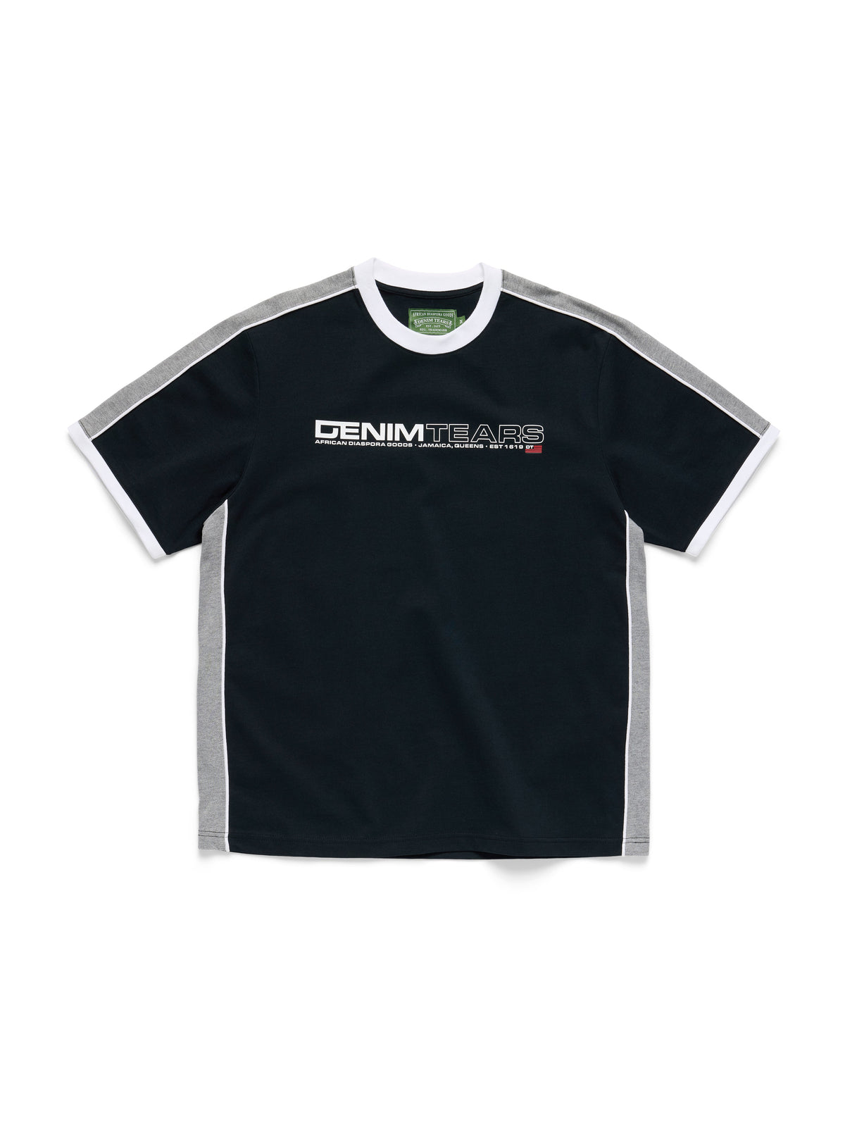Paneled Tee Black