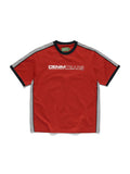 Paneled Tee Red
