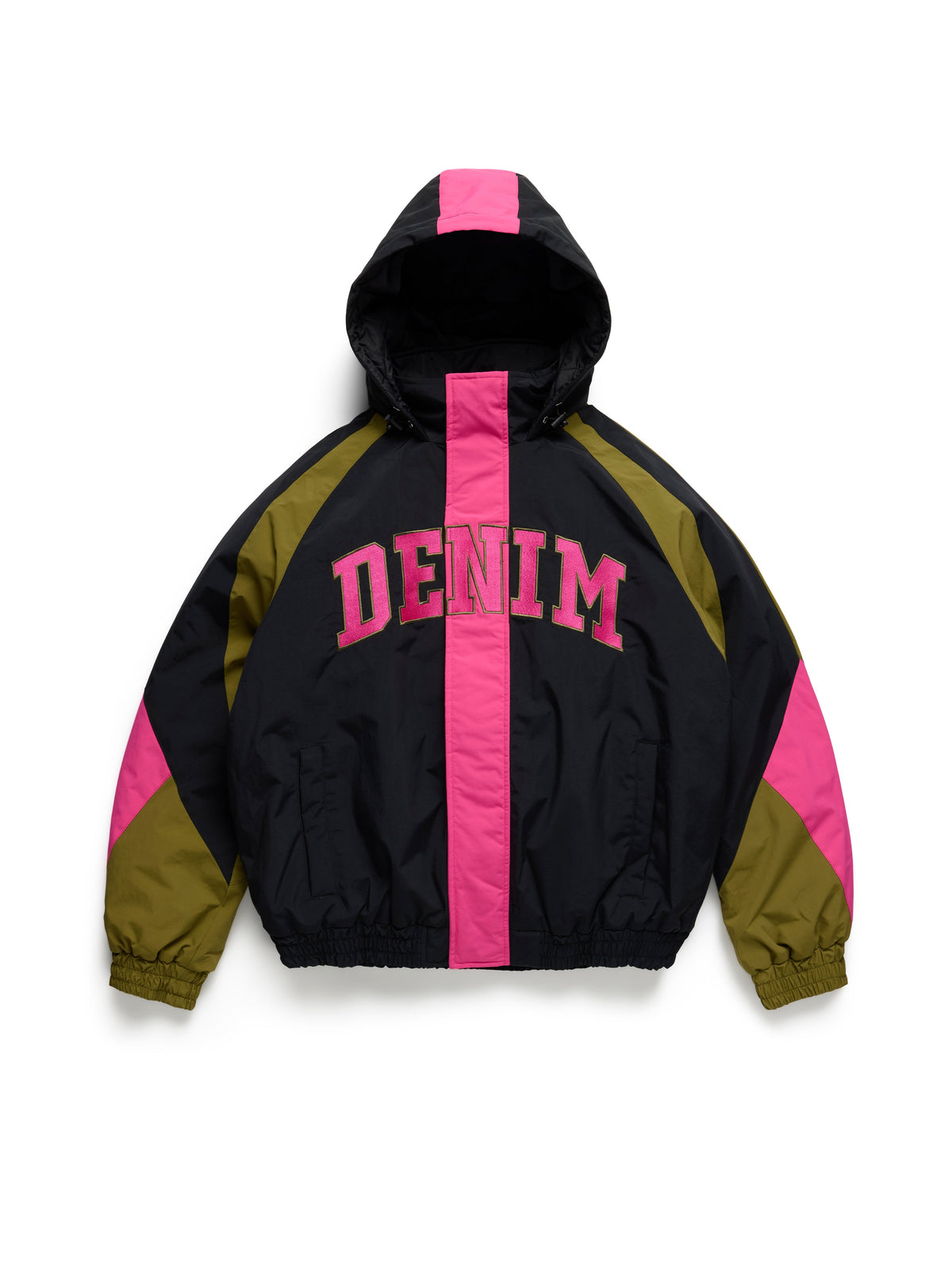 Stadium Jacket Black/Pink