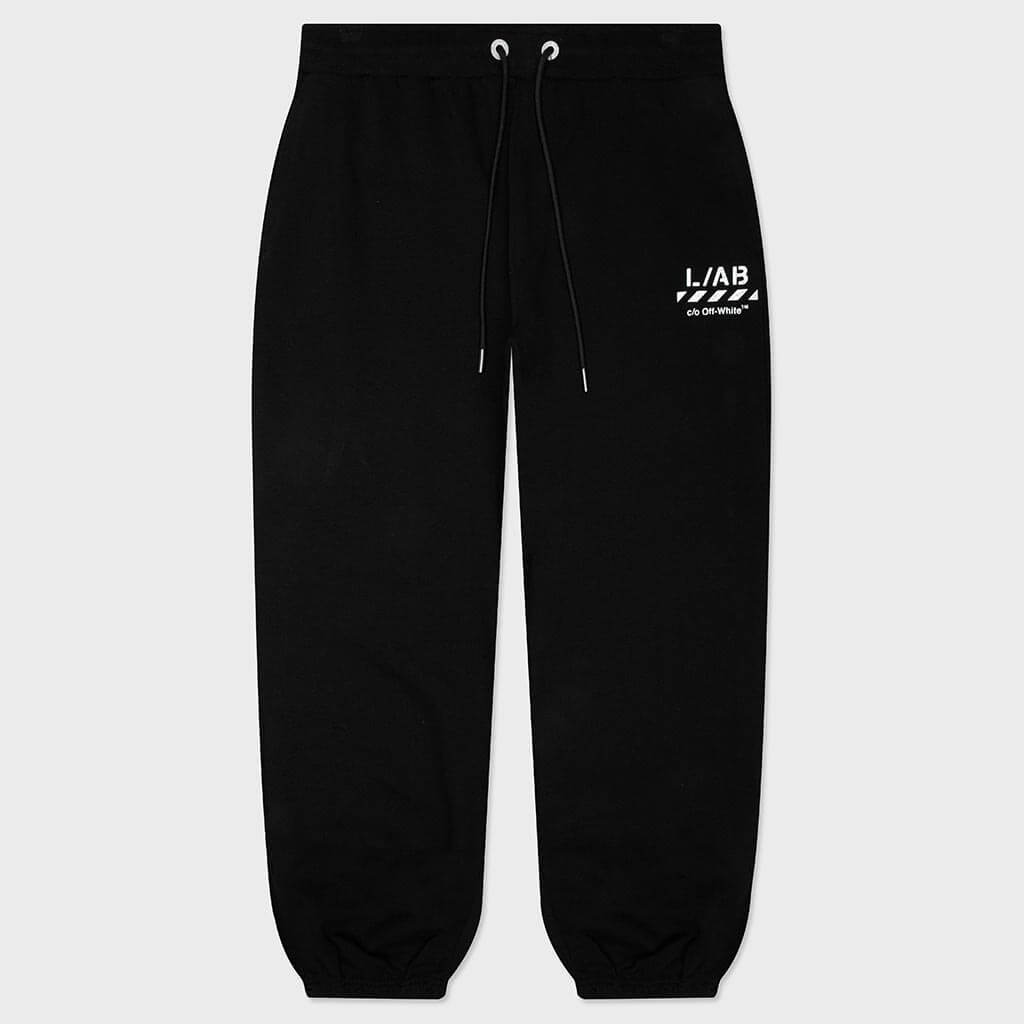 Diag Jogger Pants - Black