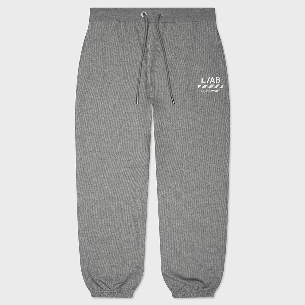Diag Jogger Pants - Heather Grey