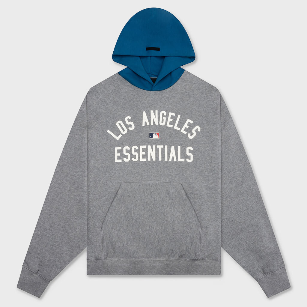 Dodgers Sport Hoodie - Concrete Heather/Blue Sapphire