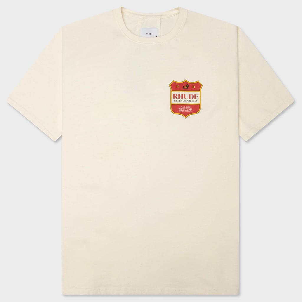 Filtaro Crest Tee - Vintage White/Red/Yellow