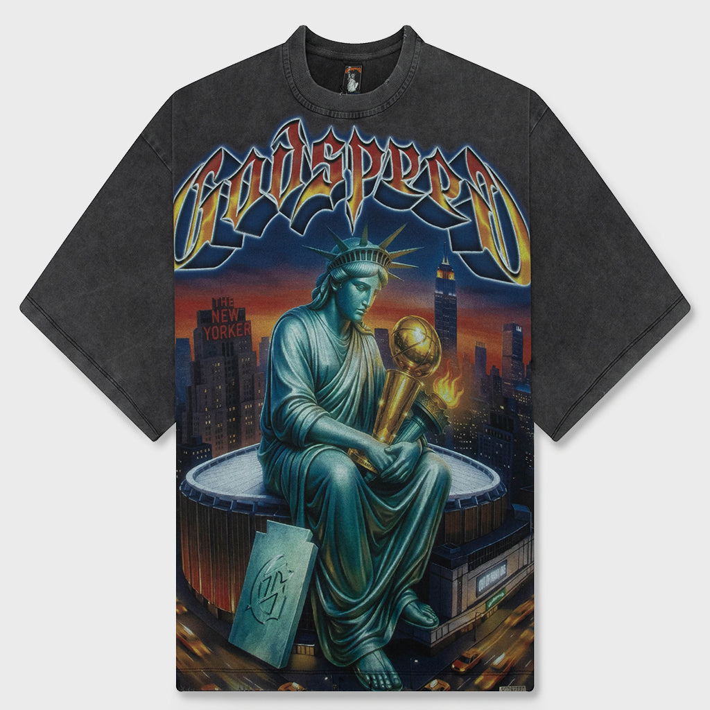 Finally T-Shirt - Grey Wash