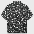 Floral Hawaiian Shirt - Black