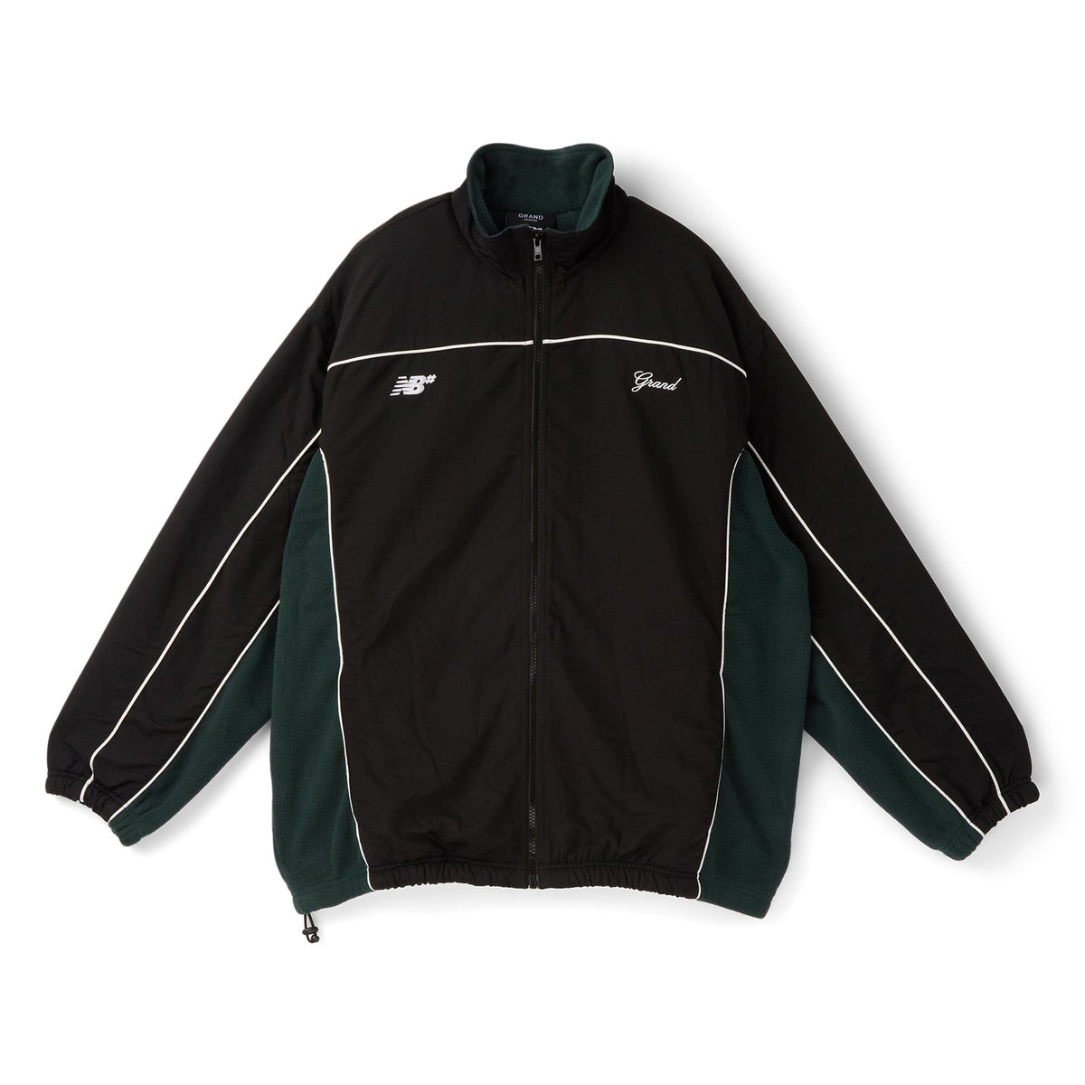 Grand Collection x New Balance Polar Fleece Lined Nylon Jacket (Black)