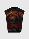 ECHOES EMPIRE SLEEVELESS TEE