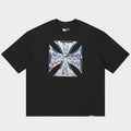 Chrome Motto T-Shirt (Black )