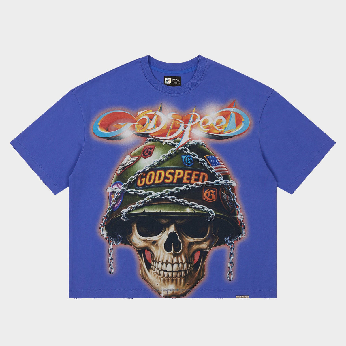 Badges of Honor T-shirt (Royal Blue)