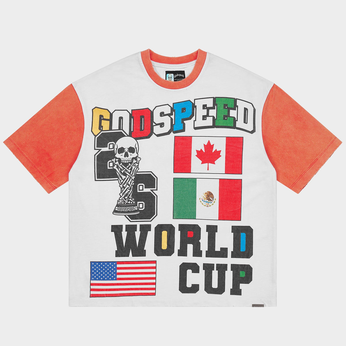'26 GSWC Vintage T-shirt (White/Red)
