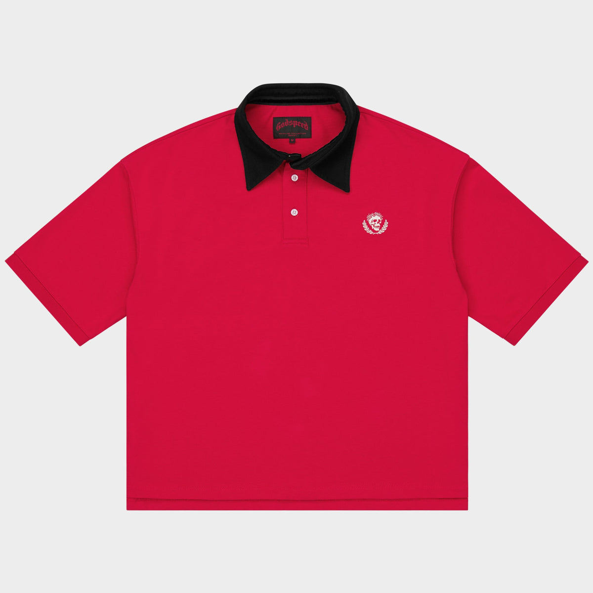 Victor Minimal Crest Polo (Red)