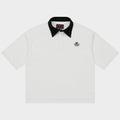 Victor Minimal Crest Polo (White)