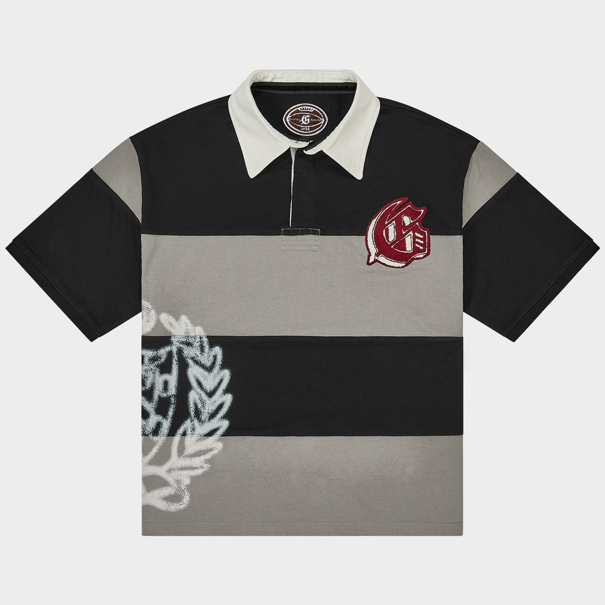 GS ACDMY Polo (Black/Grey)