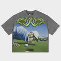 Green Reaper T-Shirt (Grey Wash)