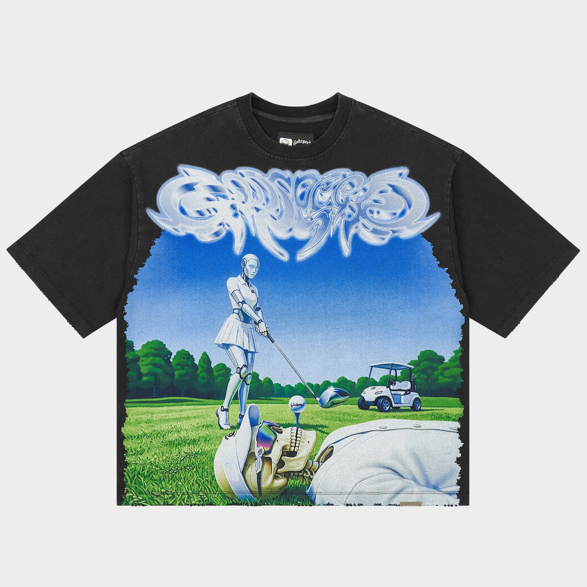 Up2Par T-Shirt (Black Wash)