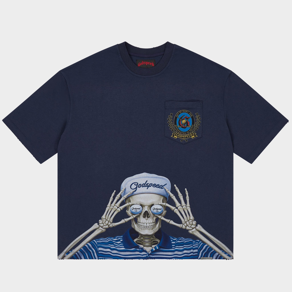Golf Days Pocket T-shirt (Navy)