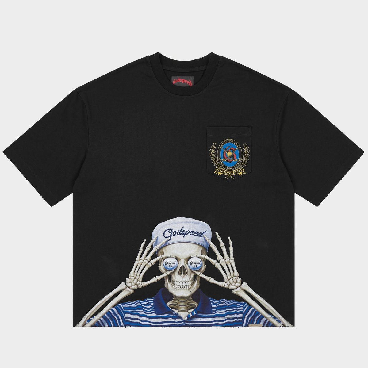 Golf Days Pocket T-shirt (Black)