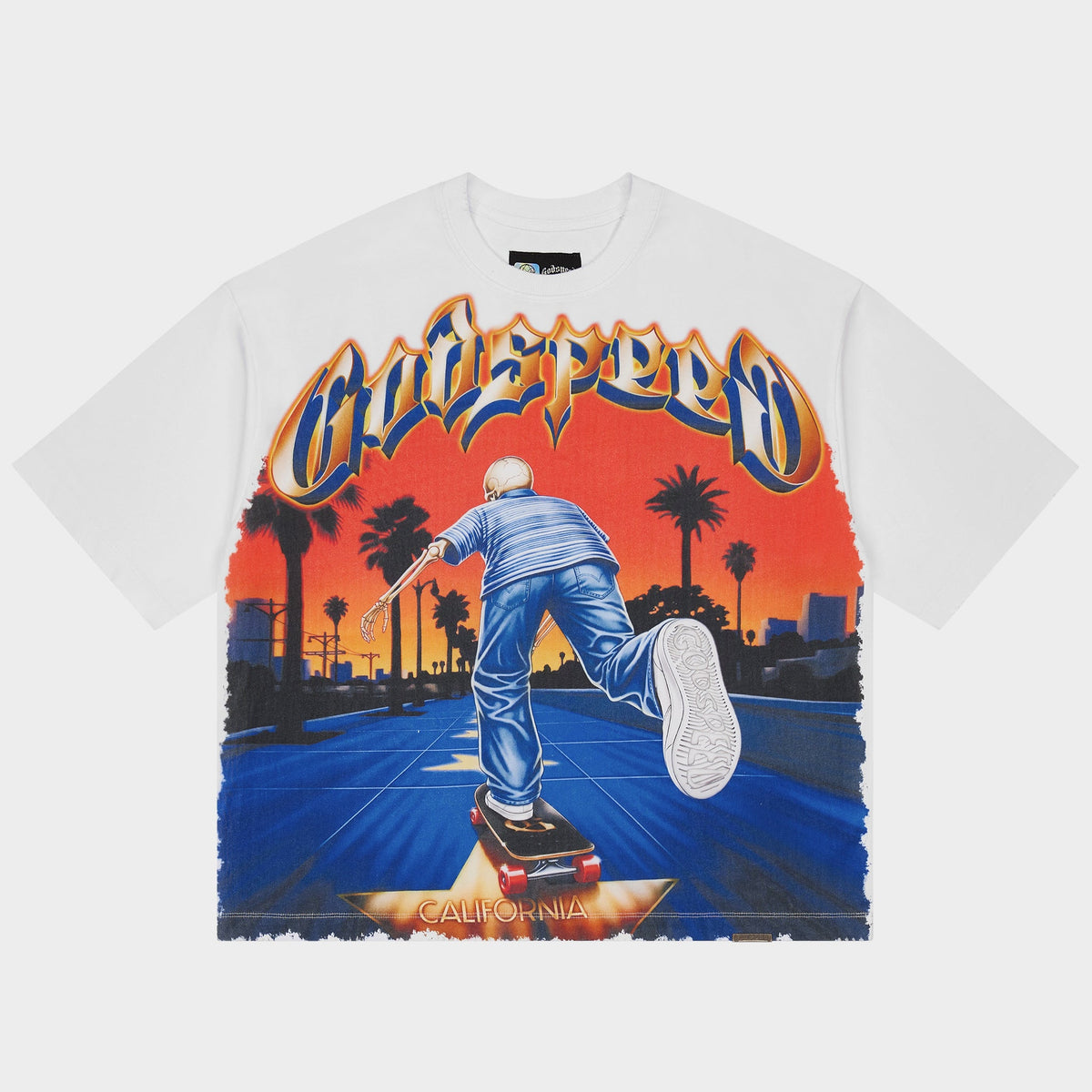 Kick Push T-shirt (White)