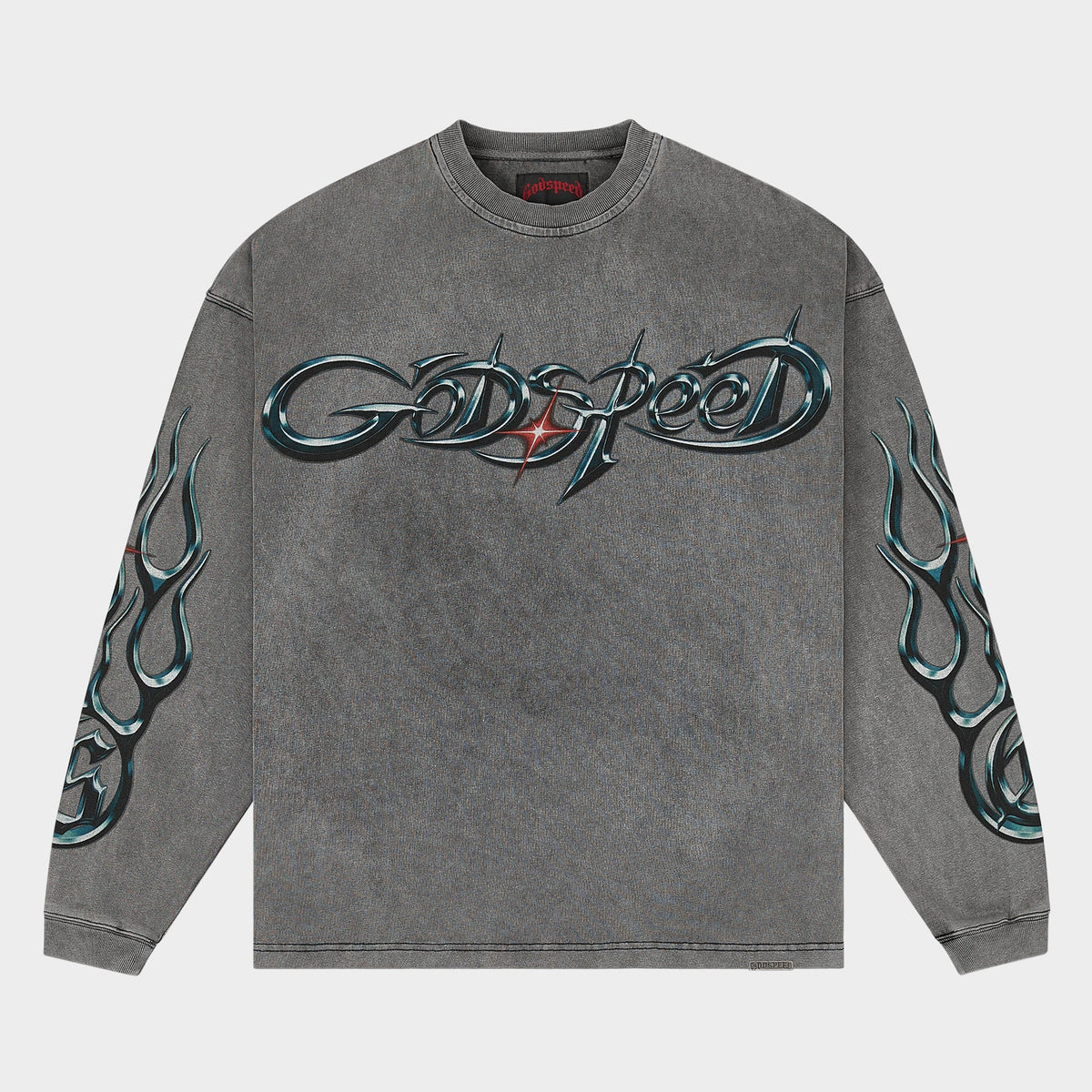 New Age Reloaded LS T-Shirt (Grey Wash)