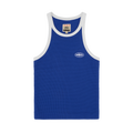 WOMENS CLASSIC TANK TOP [ROYAL BLUE/WHITE]
