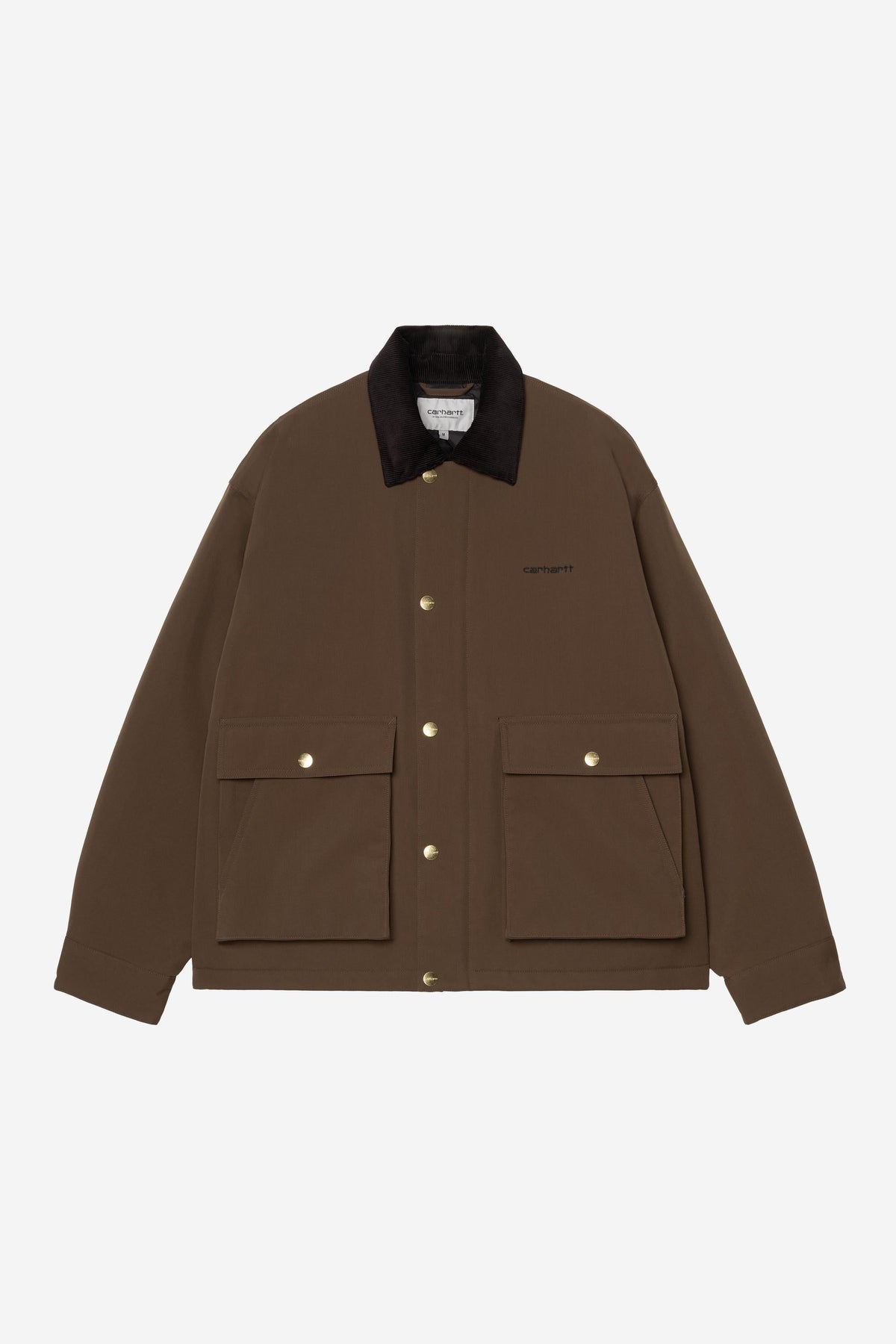 Carhartt WIP Quentin Jacket in Tobacco / Black
