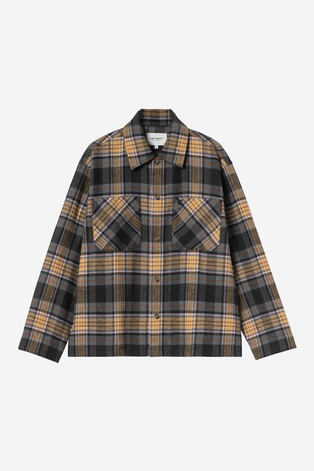 Carhartt WIP Parson Check Shirt in WIP Dusty Hamilton Brown