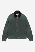 Carhartt WIP OG Santa Fe Jacket in Raven / Black (stone canvas)