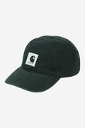 Carhartt WIP Canvas Cap in Raven (stone washed)