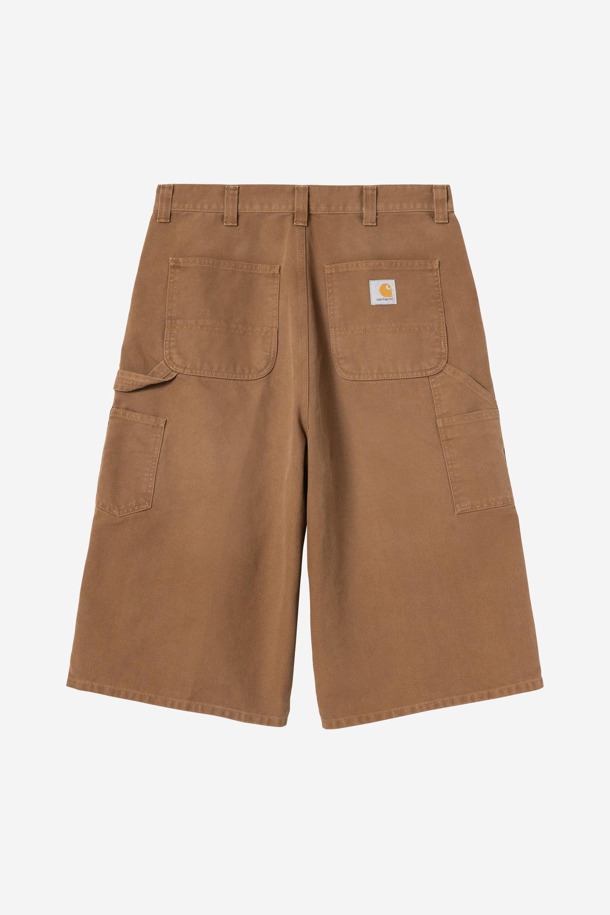 Carhartt WIP OG Single Knee Long Short in WIP Hamilton Brown (stone canvas)