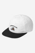 Carhartt WIP Animated Ducks Cap in White / Black
