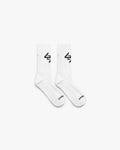 247 X Cadence Socks - White