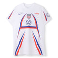 Nike x USA x VAA Women's Short-Sleeve Soccer Top (White/Deep Royal Blue)